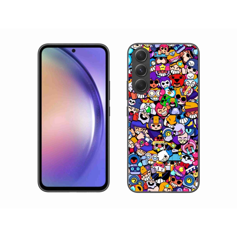Gelový kryt mmCase na Samsung Galaxy A54 5G - brawl stars 2