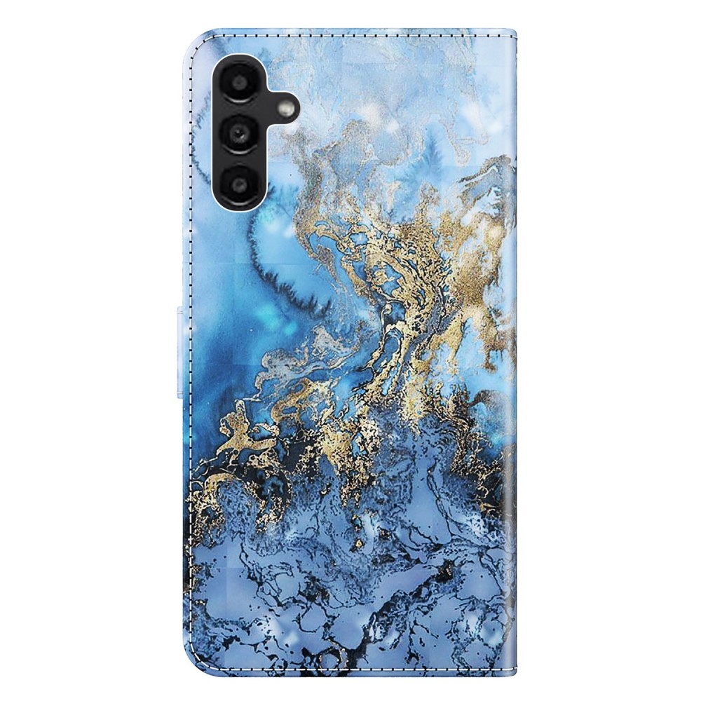 Print knížkové pouzdro na Samsung Galaxy A35 5G - abstraktní vzor
