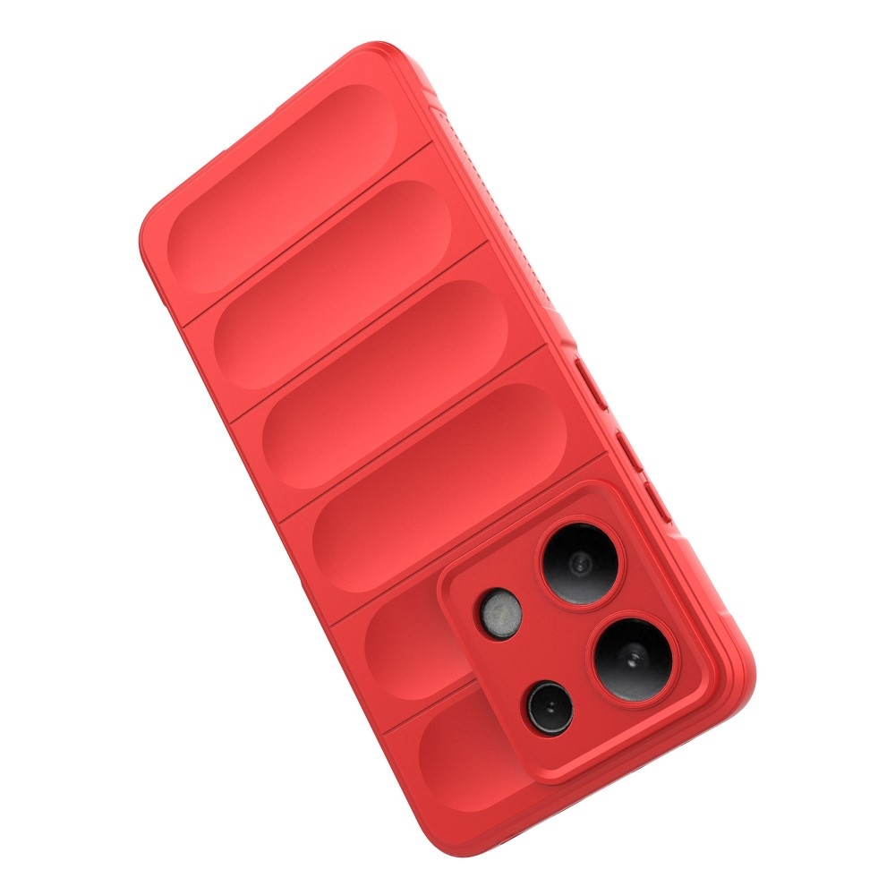 Rugg odolný gelový obal na Xiaomi Redmi Note 13 - červený