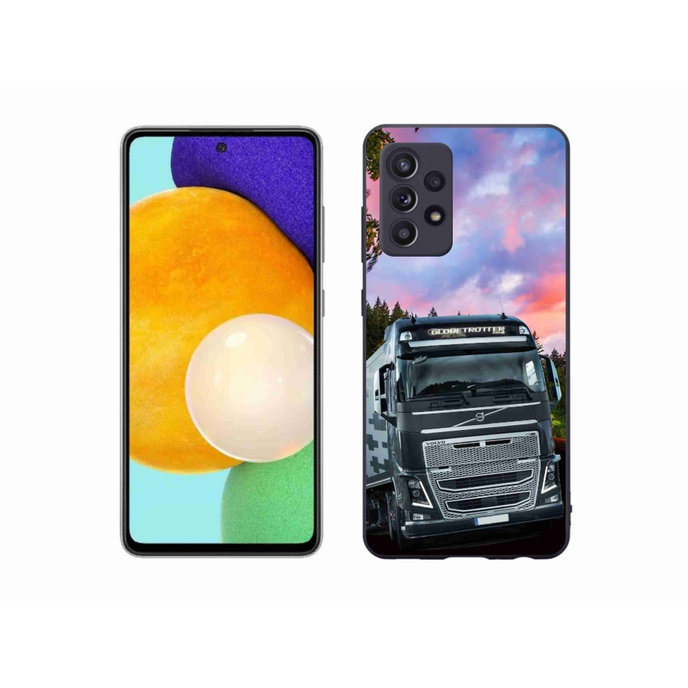 Gelový kryt mmCase na Samsung Galaxy A52/A52 5G - kamion 2