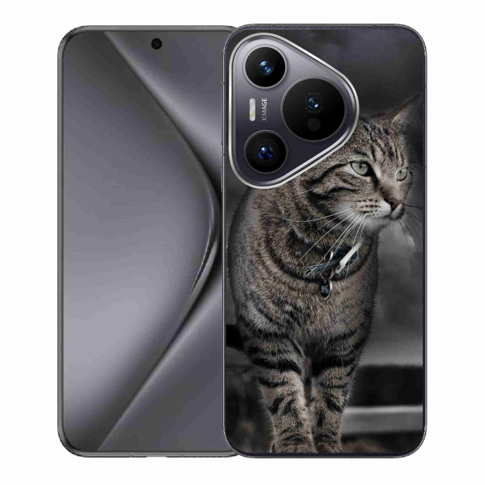 Gelový kryt mmCase na Huawei Pura 70 - kočka