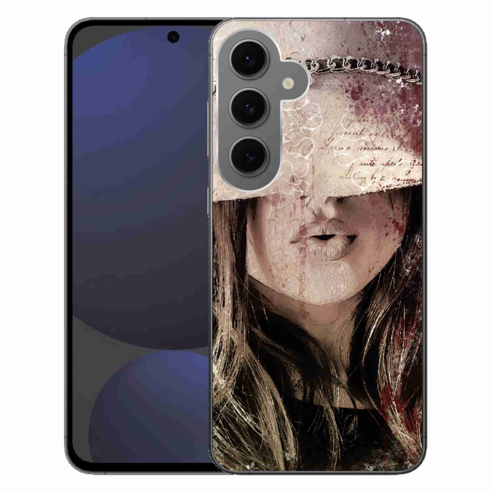 Gelový kryt mmCase na Samsung Galaxy S24 FE - dívka