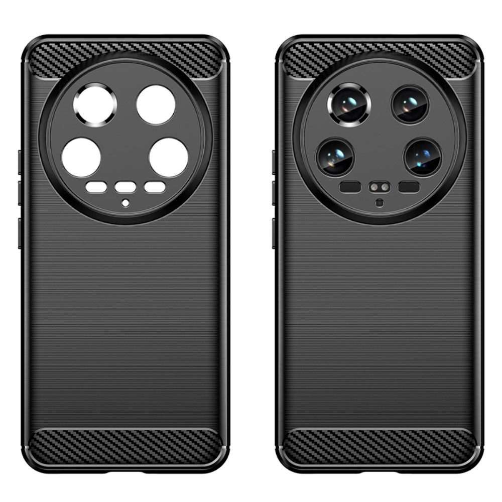Carbon odolný gelový obal na Xiaomi 14 Ultra - černý
