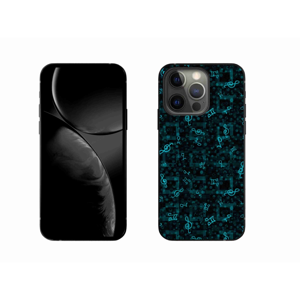 Gelový kryt mmCase na iPhone 13 Pro - noty 1