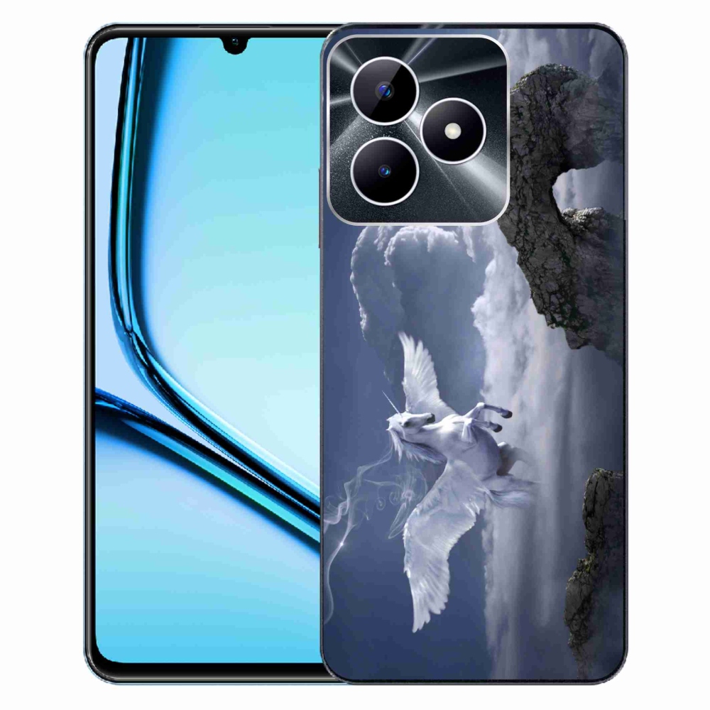 Gelový kryt mmCase na Realme Note 50 - pegas