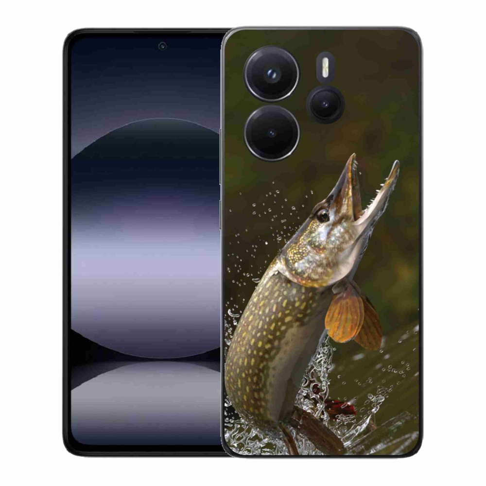 Gelový kryt mmCase na Xiaomi Redmi Note 14 - štika