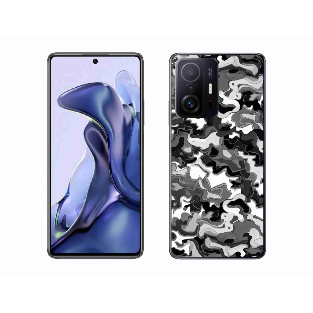 Gelový kryt mmCase na Xiaomi 11T - maskáčový vzor 3