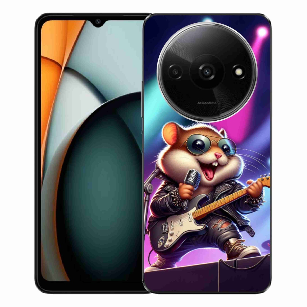 Gelový kryt mmCase na Xiaomi Redmi A3  - křeček rocker