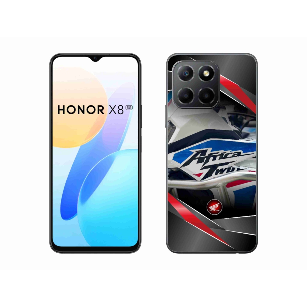 Gelový kryt mmCase na Honor X8 5G/Honor 70 Lite 5G - motorka honda