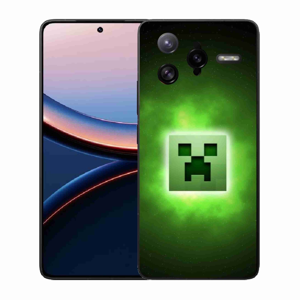 Gelový kryt mmCase na Xiaomi Poco F7 Ultra - minecraft
