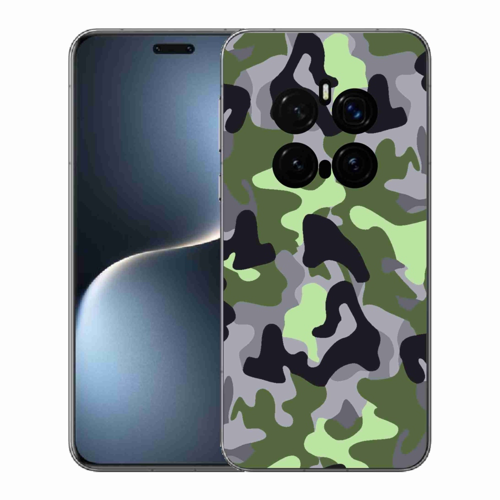 Gelový kryt mmCase na Honor Magic 7 Pro 5G - maskáčový vzor 7