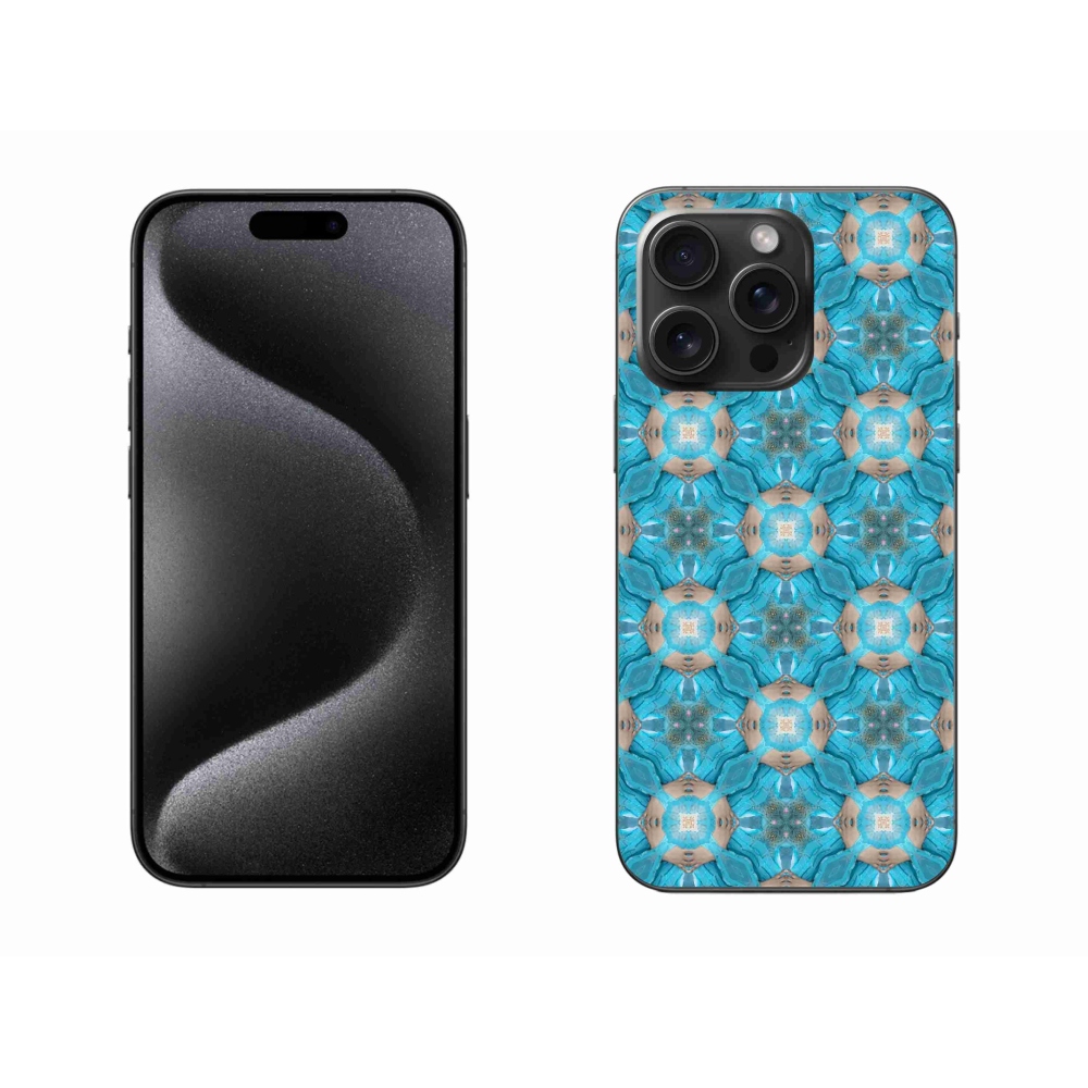 Gelový kryt mmCase na iPhone 15 Pro Max - abstraktní motiv 12