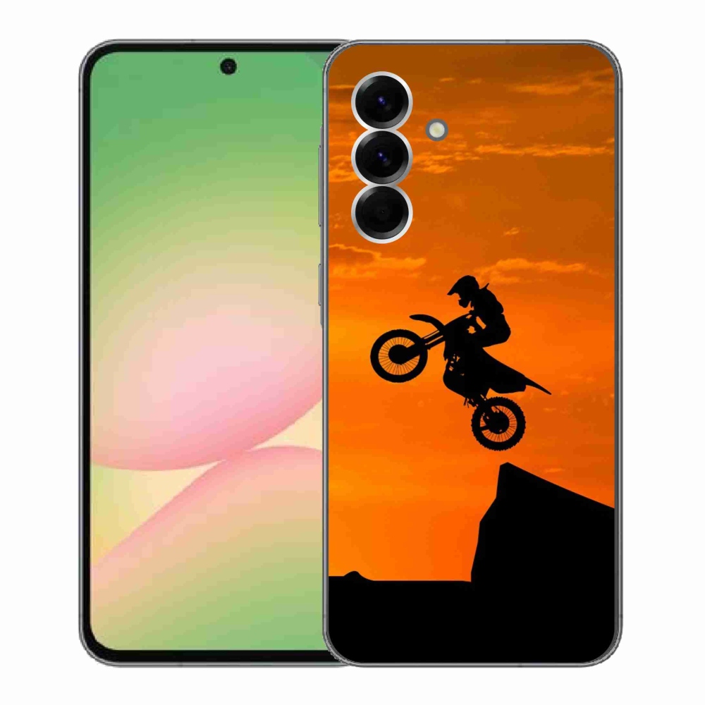 Gelový kryt mmCase na Samsung Galaxy A56 5G - motocross