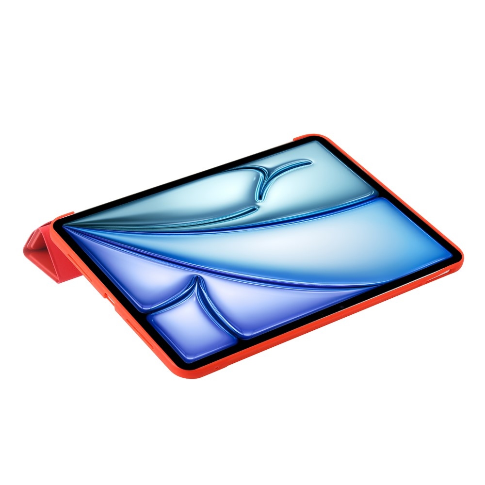 Origamis chytré polohovací pouzdro na tablet iPad Air 13 (2024)/(2025) - červené