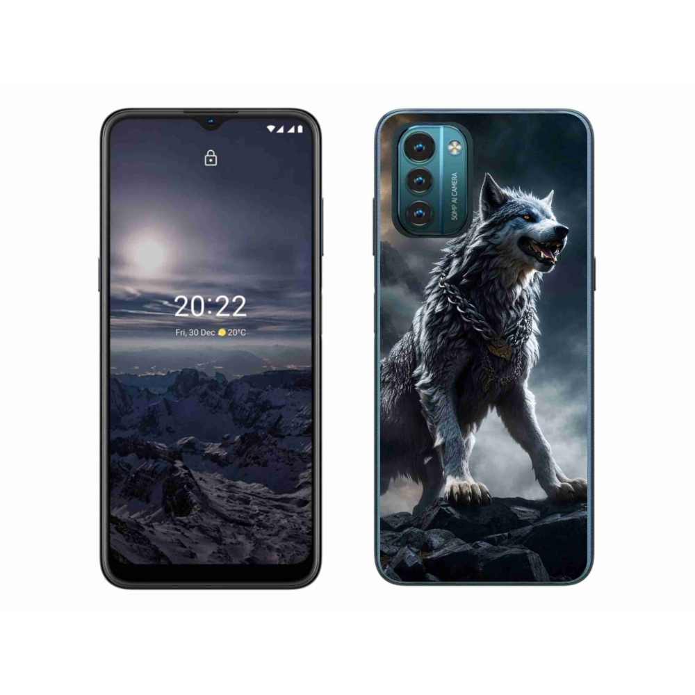 Gelový kryt mmCase na Nokia G11/G21 - vlk 1