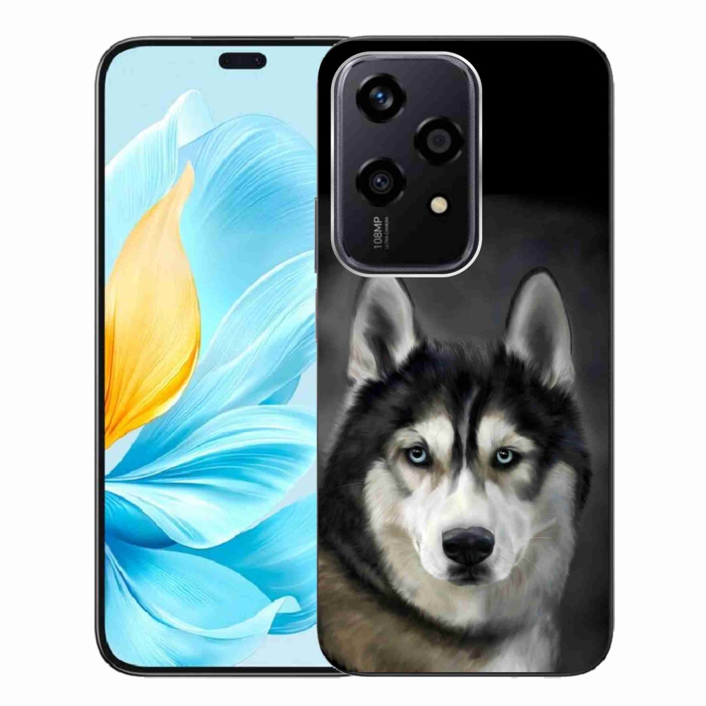 Gelový obal mmCase na Honor 200 Lite 5G - husky