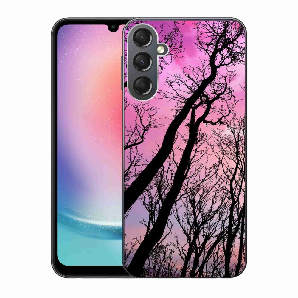 Gelový obal mmCase na Samsung Galaxy A24 - opadané stromy