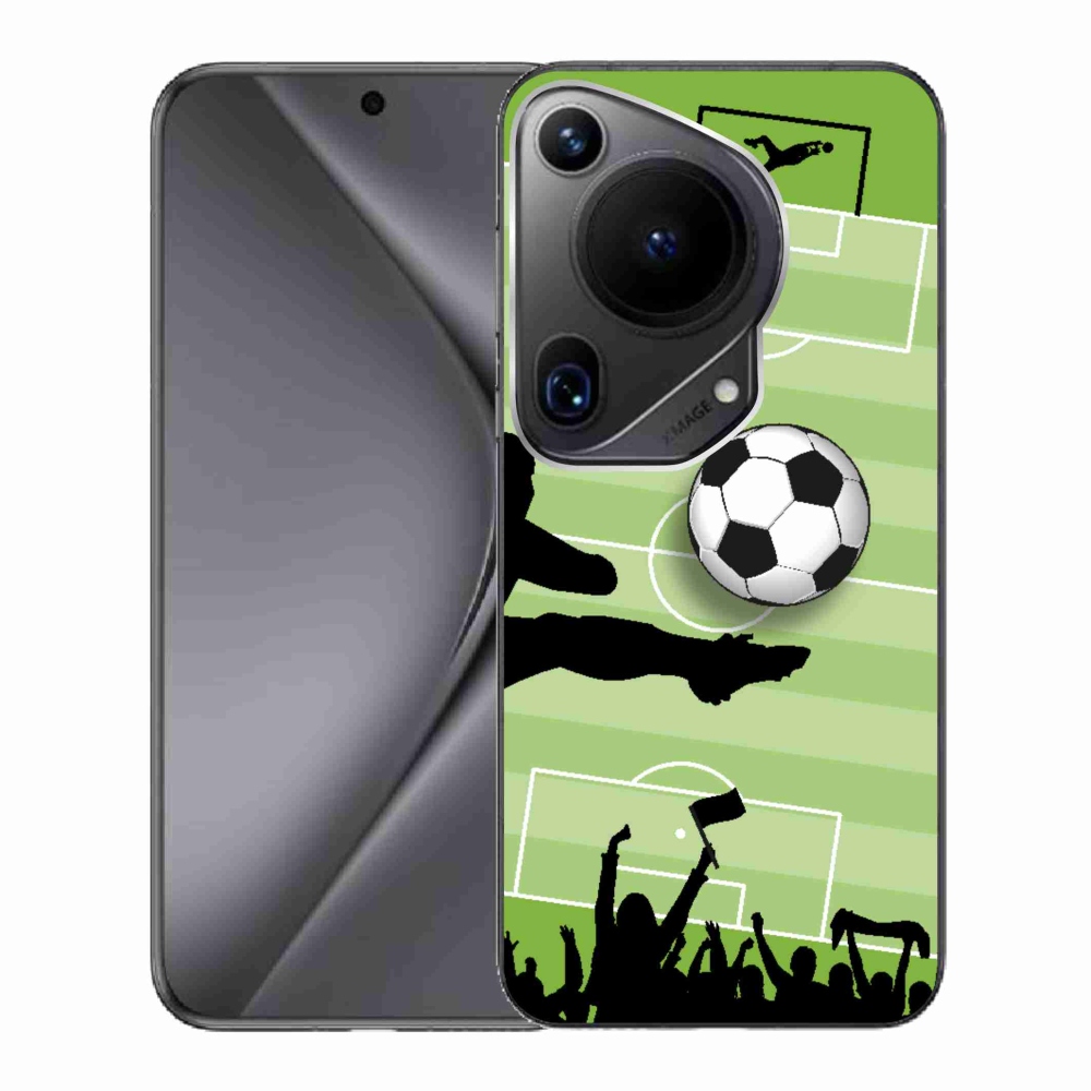 Gelový kryt mmCase na Huawei Pura 70 Ultra - fotbal 3