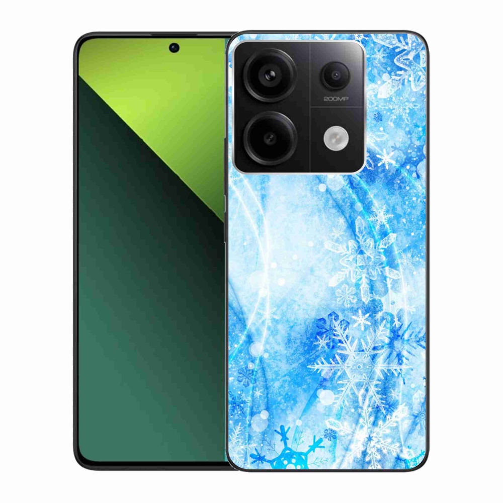 Gelový kryt mmCase na Xiaomi Redmi Note 13 Pro 5G/Poco X6 5G - sněhové vločky