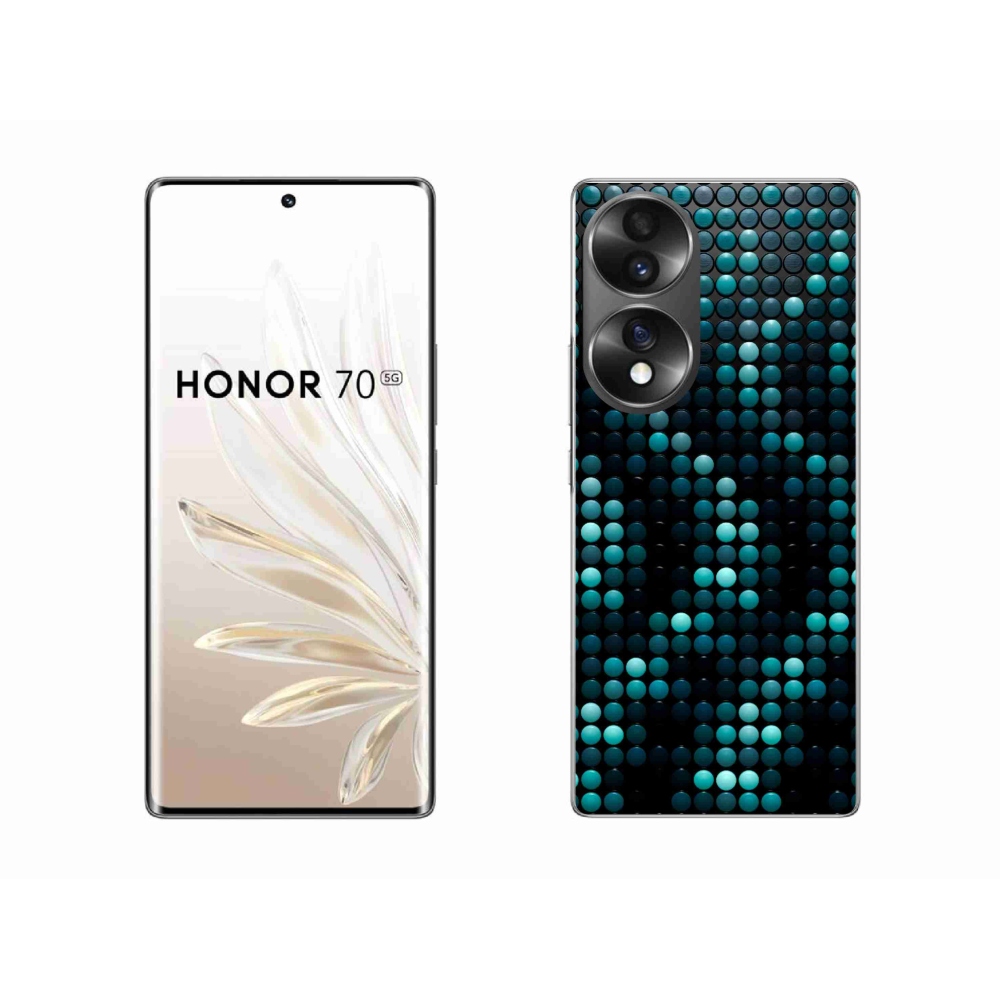 Gelový kryt mmCase na Honor 70 - abstraktní motiv 15