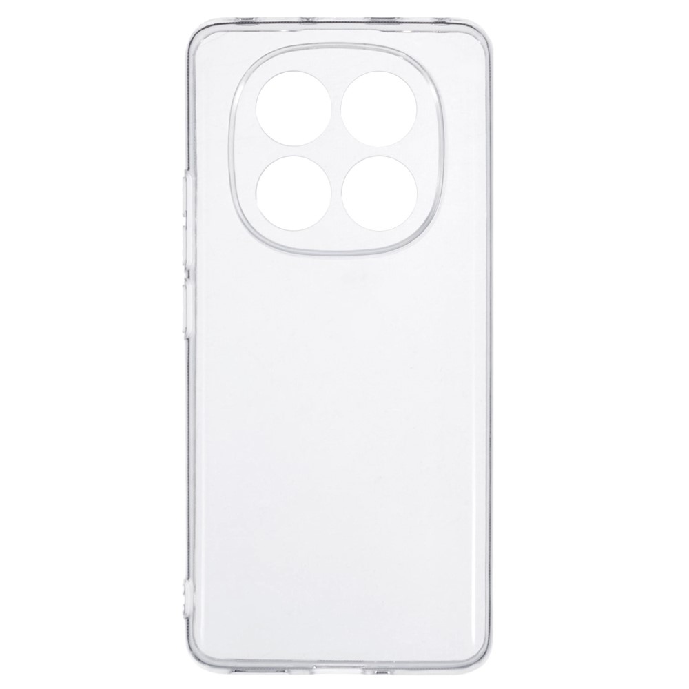 Průhledný gelový obal na Xiaomi Redmi Note 14 Pro 5G/Poco X7 5G/Note 14 Pro+ 5G - průhledný