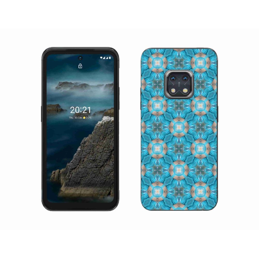 Gelový kryt mmCase na Nokia XR20 - abstraktní motiv 12