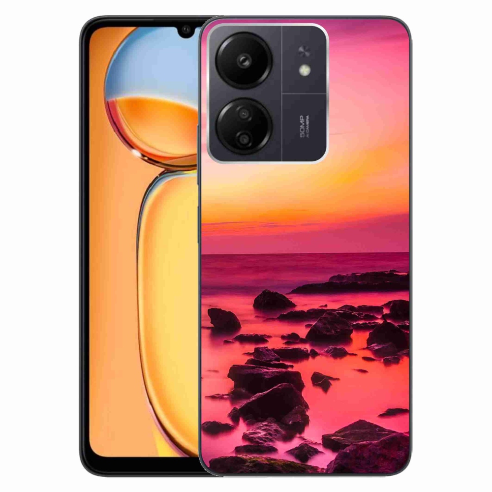 Gelový kryt mmCase na Xiaomi Poco C65/Redmi 13C - moře a záře