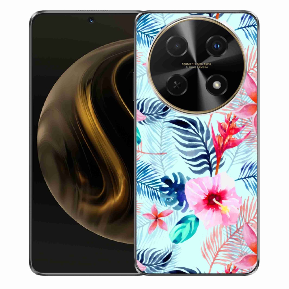 Gelový kryt mmCase na Huawei Nova 12i - květiny