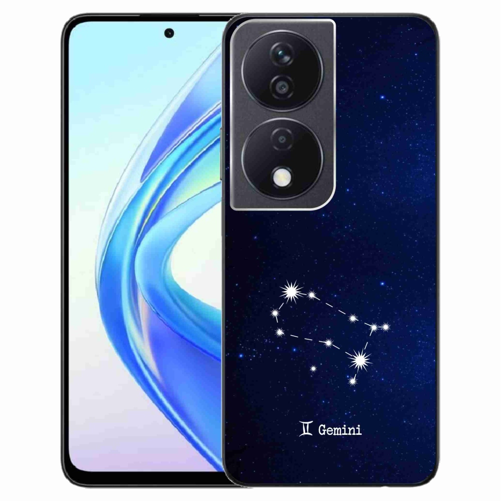 Gelový kryt mmCase na Honor X7b/Honor 90 Smart - souhvězdí Blíženců