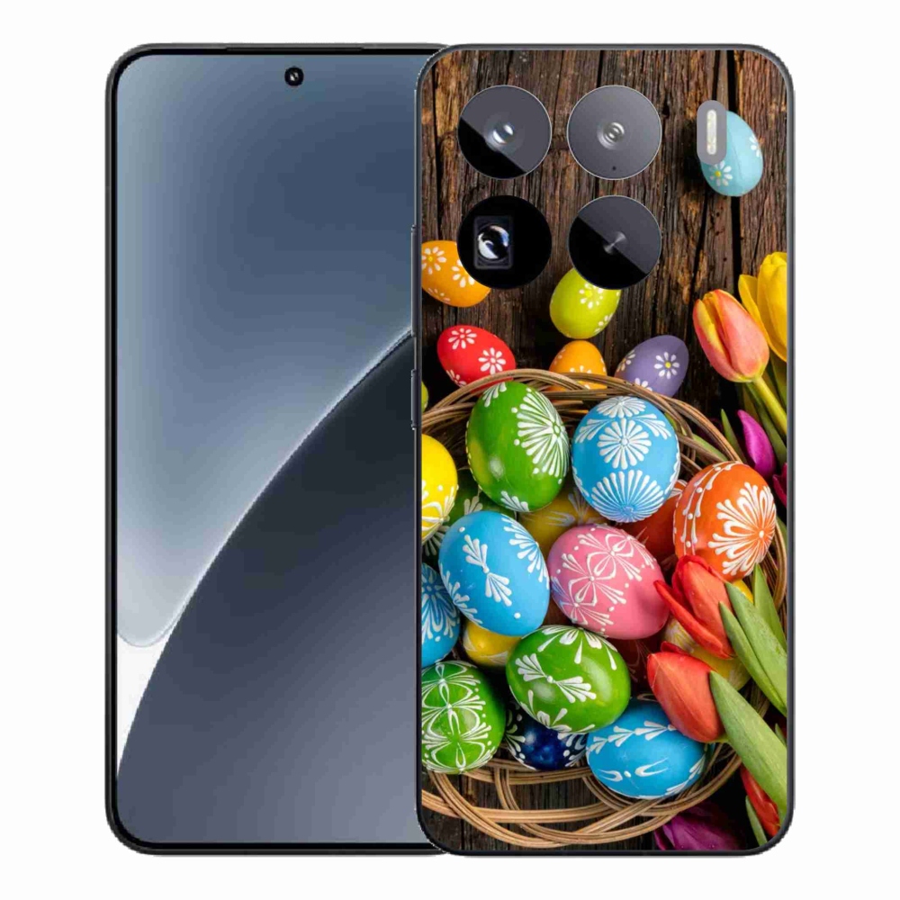 Gelový kryt mmCase na Xiaomi 15 Pro - velikonoční vajíčka