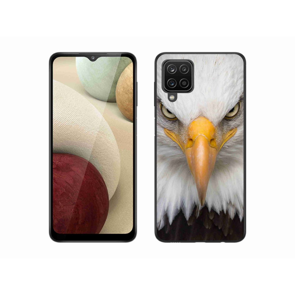 Gelový kryt mmCase na Samsung Galaxy A12 - orel