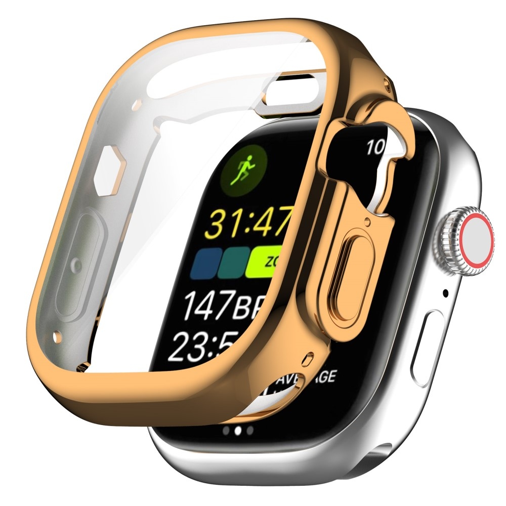 Soft nasazovací gelové ochranné pouzdro pro Apple Watch Ultra/Ultra 2 49 mm - růžovozlaté