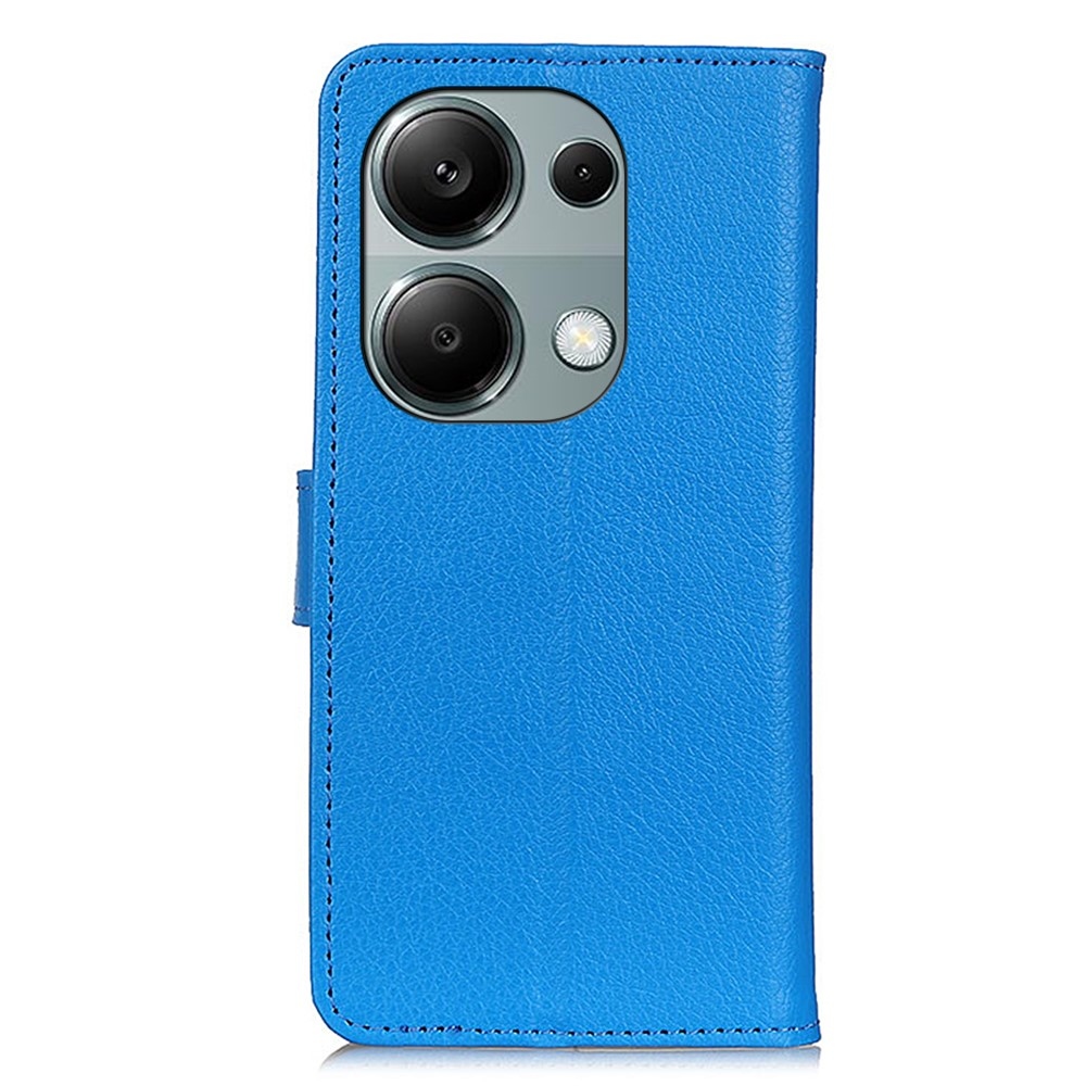 Litchie knížkové pouzdro na Xiaomi Redmi Note 13 - modré
