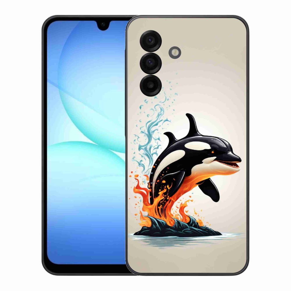 Gelový kryt mmCase na Samsung Galaxy A17 5G - kosatka