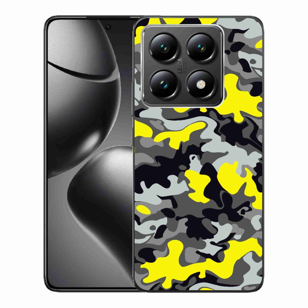 Gelový kryt mmCase na Xiaomi 14T - maskáčový vzor 6