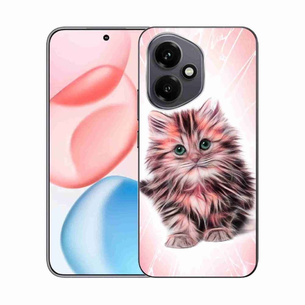 Gelový kryt mmCase na Honor 400 - roztomilé kotě