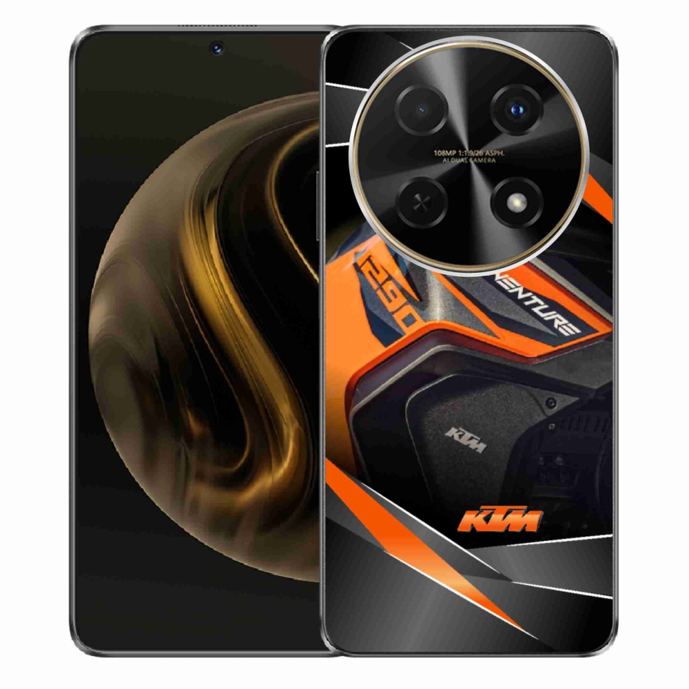 Gelový kryt mmCase na Huawei Nova 12i - motorka ktm
