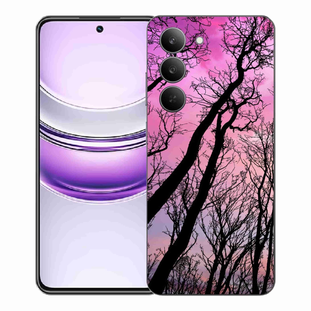 Gelový kryt mmCase na Realme 14x 5G - opadané stromy