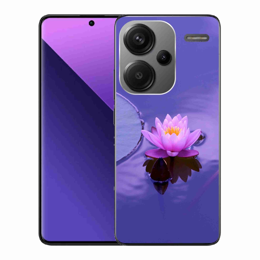 Gelový obal mmCase na Xiaomi Redmi Note 13 Pro+ 5G - květ na hladině