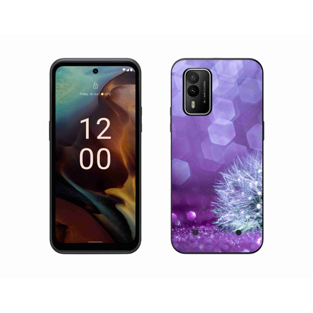 Gelový kryt mmCase na Nokia XR21 - odkvetlá pampeliška 2