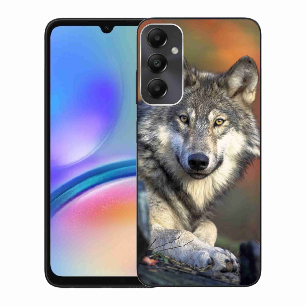 Gelový obal mmCase na Samsung Galaxy A05s - vlk