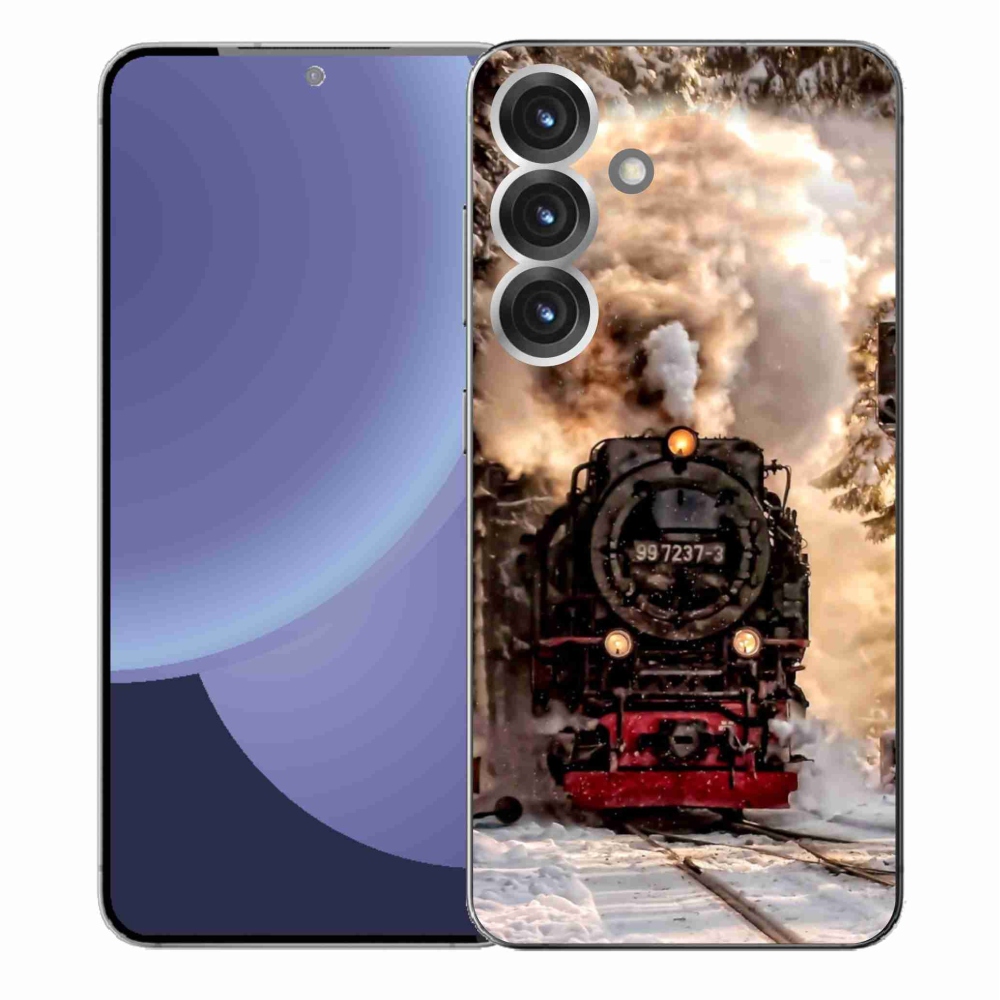 Gelový kryt mmCase na Samsung Galaxy S25+ - vlak