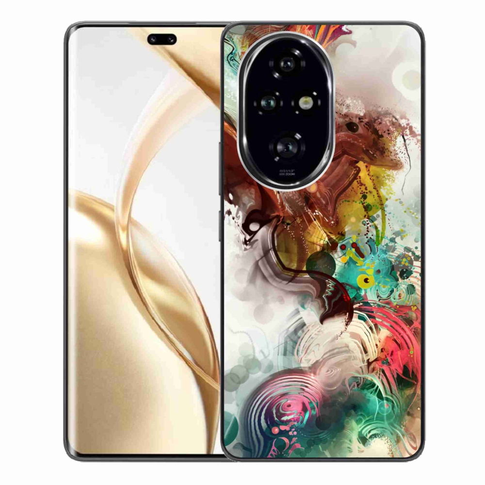Gelový kryt mmCase na Honor 200 Pro 5G - abstrakt 1