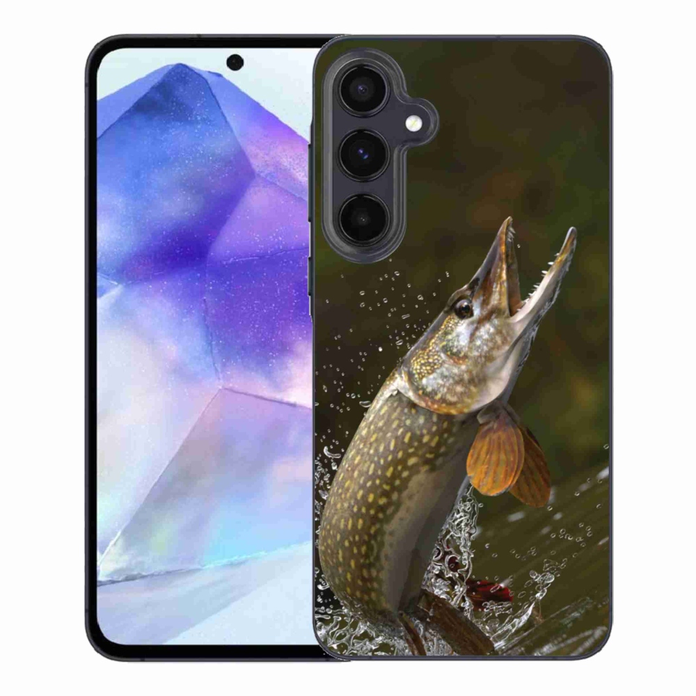 Gelový obal mmCase na Samsung Galaxy A55 5G - štika