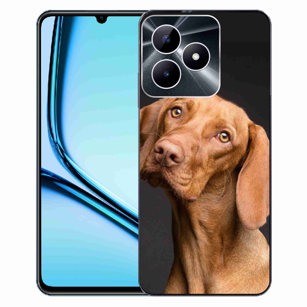 Gelový obal mmCase na Realme Note 50 - maďarský ohař