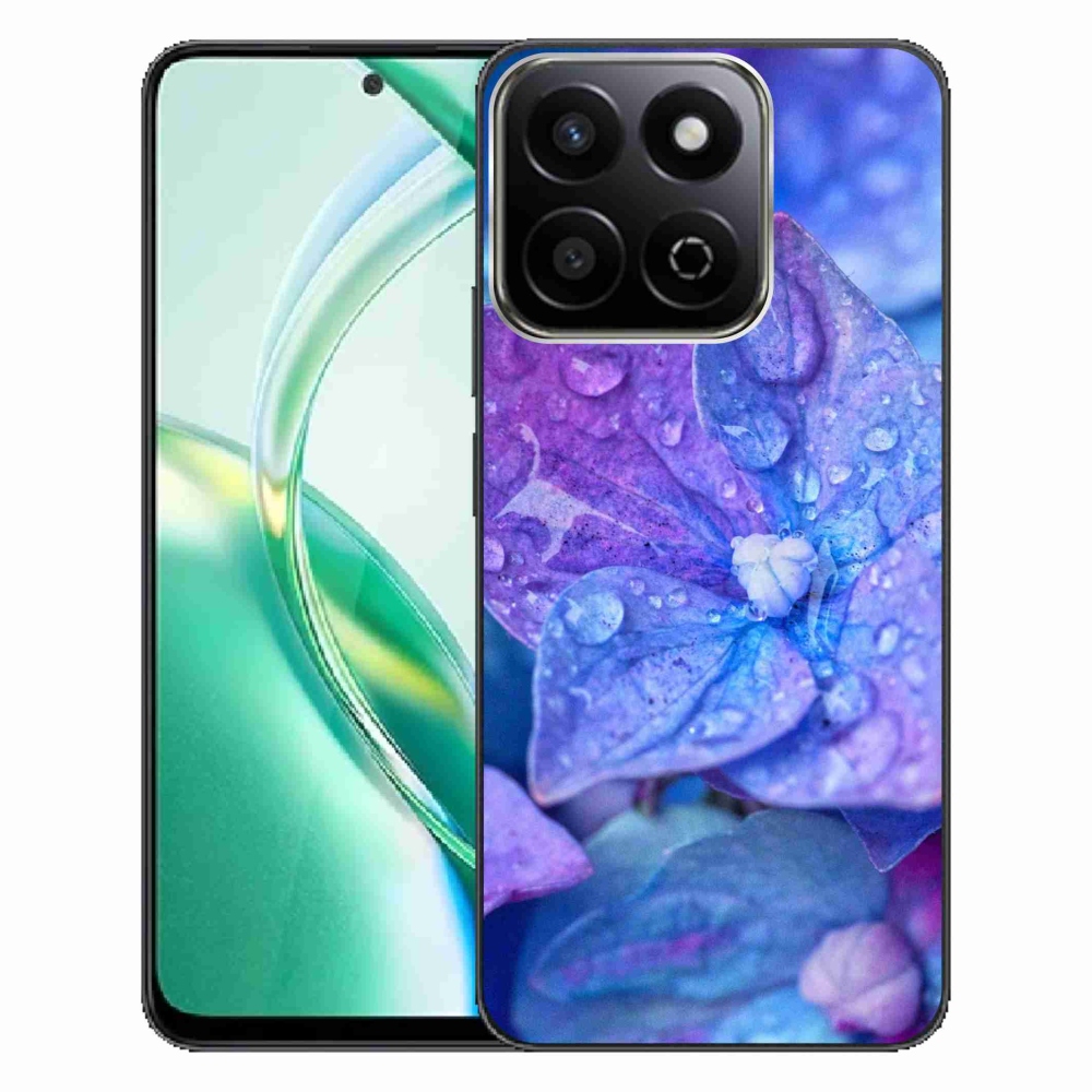 Gelový kryt mmCase na Honor 200 Smart 5G - fialový květ