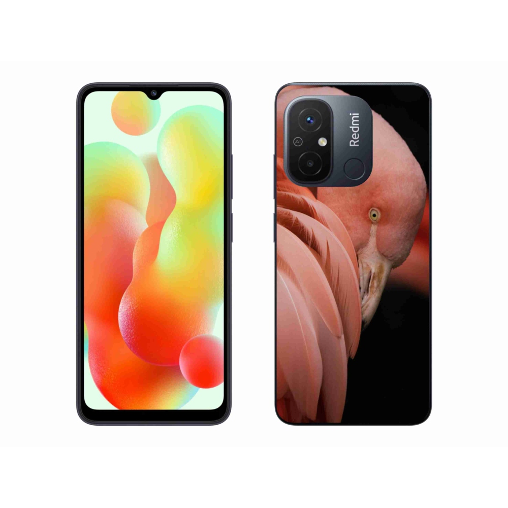 Gelový kryt mmCase na Xiaomi Redmi 12C - plameňák 3