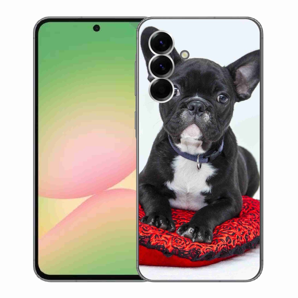 Gelový kryt mmCase na Samsung Galaxy A56 5G - buldok