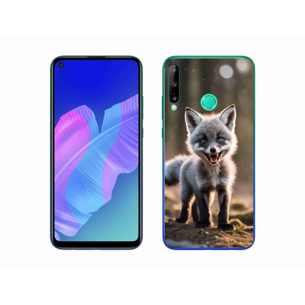 Gelový kryt mmCase na Huawei P40 Lite E - rozzuřená liška
