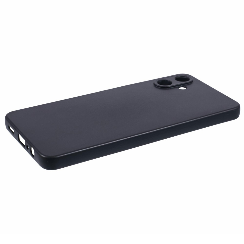 Matný gelový obal na Samsung Galaxy A06 4G - černý
